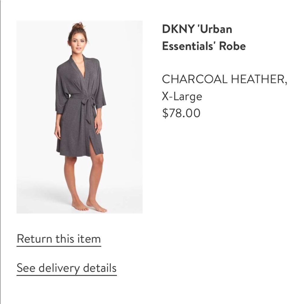 DKNY Urban Essentials robe